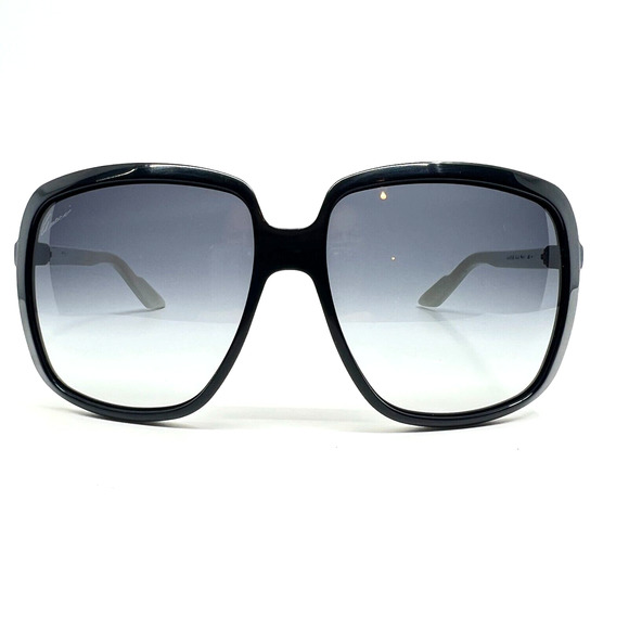 Gucci GG3108/S Striped Logo Sunglasses Black Butterfly Unisex H8820 - Picture 1 of 8